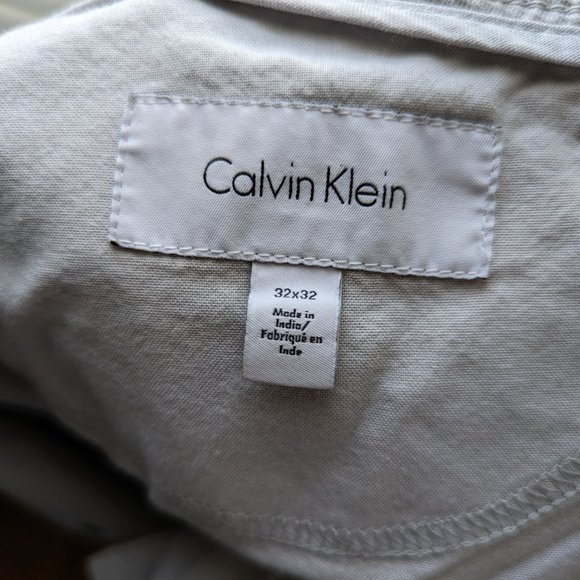 Calvin Klein White Pants 32x32 - Picture 7 of 7